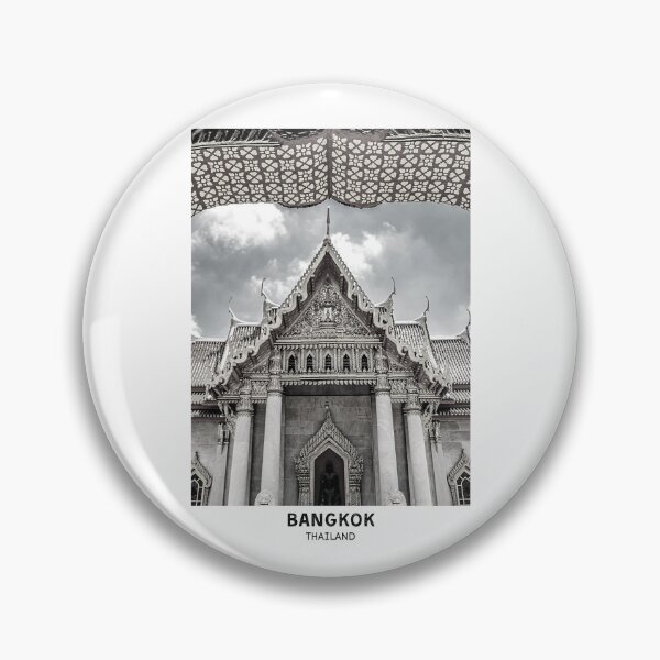 Item preview, Bangkok Thailand Dorm Room Essentials Minimalist Poster Design  designed and sold by SirajDecors.