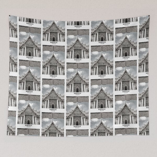 Item preview, Bangkok Thailand Dorm Room Essentials Minimalist Poster Design  designed and sold by SirajDecors.