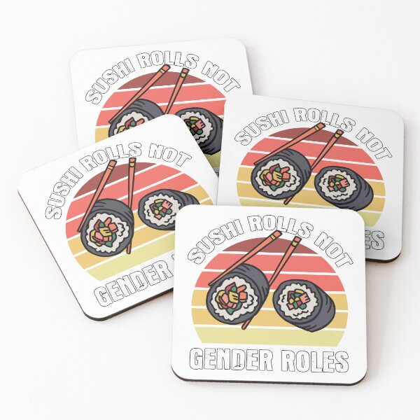 Item preview, Sushi Rolls Not Gender Roles designed and sold by jie lin.