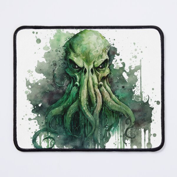 Item preview, Cthulhu watercolor madness designed and sold by WodenButikk.
