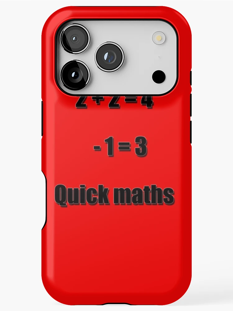 Thumbnail 1 of 4, iPhone Case, Quick Math designed and sold by Justinian Matieu.