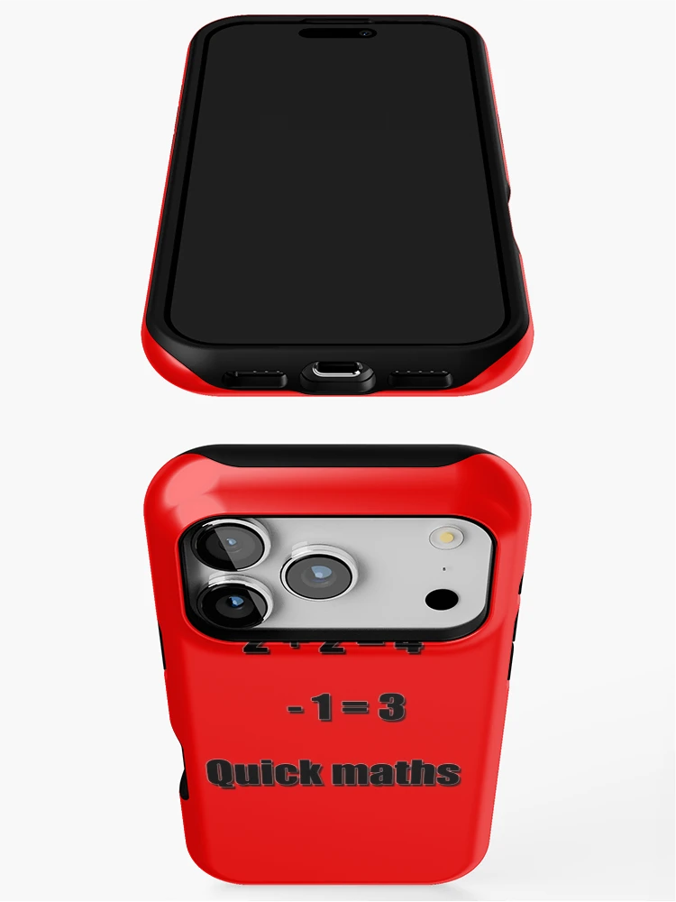 Thumbnail 3 of 4, iPhone Case, Quick Math designed and sold by Justinian Matieu.