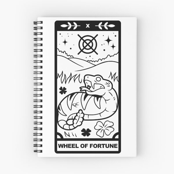 Item preview, Tsuchinoko x Wheel of Fortune  - Black Lines designed and sold by CryptidCoven.