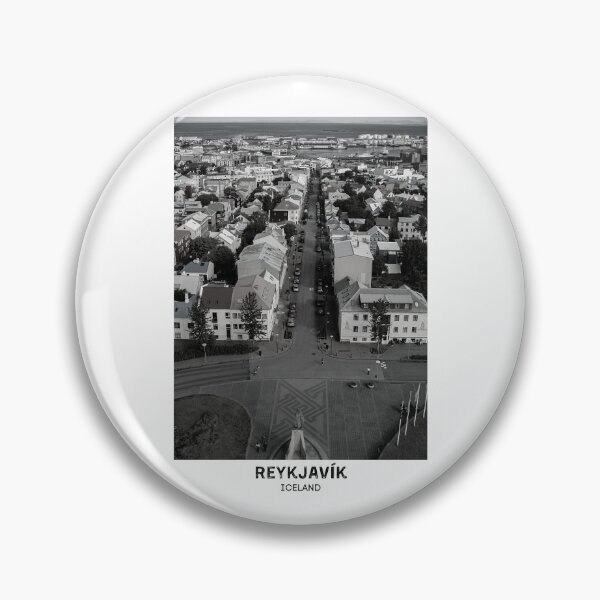 Item preview, Reykjavik Iceland Dorm Room Essentials Minimalist Poster Design  designed and sold by SirajDecors.