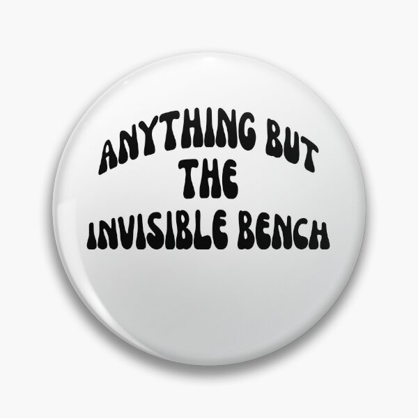 Item preview, Anything But The Invisible Bench Scouting Scout Funny Scout Tshirt Shirt Tee Sticker designed and sold by ProjectHippie.