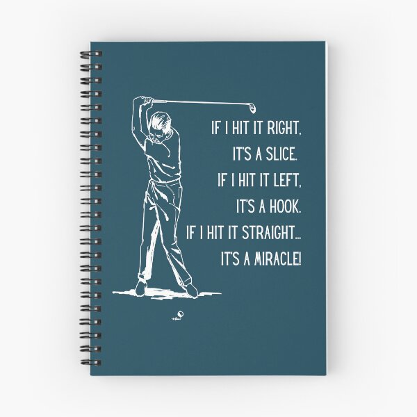 Item preview,  Funny Golf, If I Hit It Straight It's A Miracle designed and sold by hottest-tees.