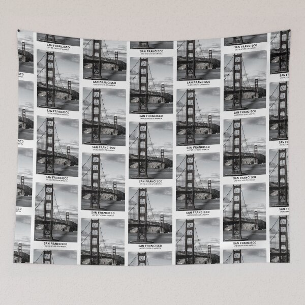 Item preview, San Francisco USA Dorm Room Essentials Minimalist Poster Design  designed and sold by SirajDecors.