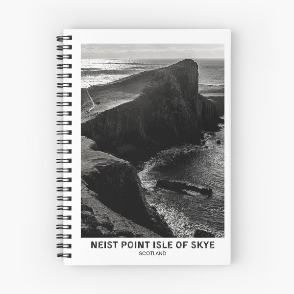 Item preview, Neist Point Isle of Skye Scotland Dorm Room Essentials Minimalist Poster Design  designed and sold by SirajDecors.