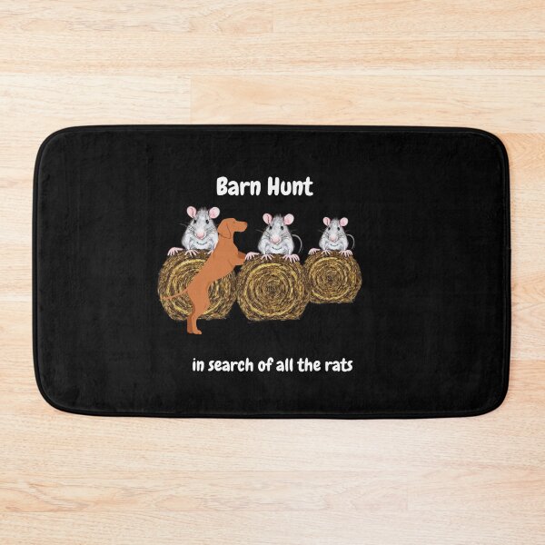 Item preview, Funny Barn Hunt - in search of all the rats with a Wirehaired Vizsla dog designed and sold by Just4doglovers.