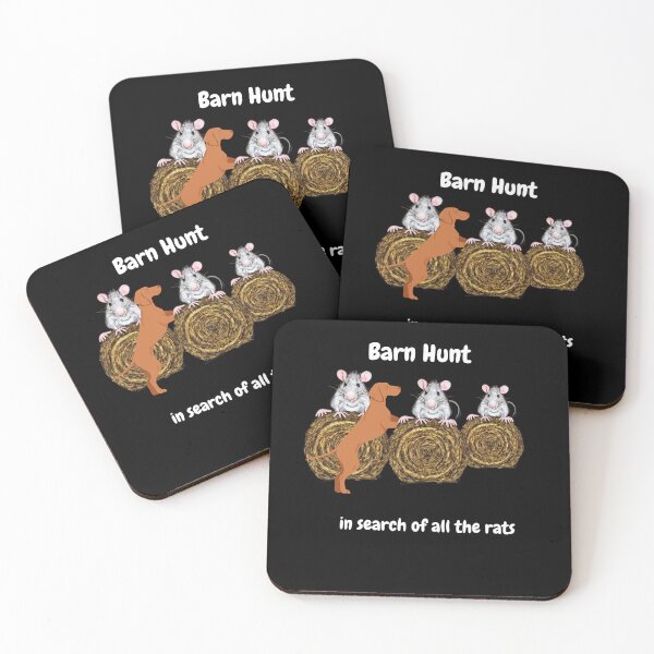 Item preview, Funny Barn Hunt - in search of all the rats with a Wirehaired Vizsla dog designed and sold by Just4doglovers.