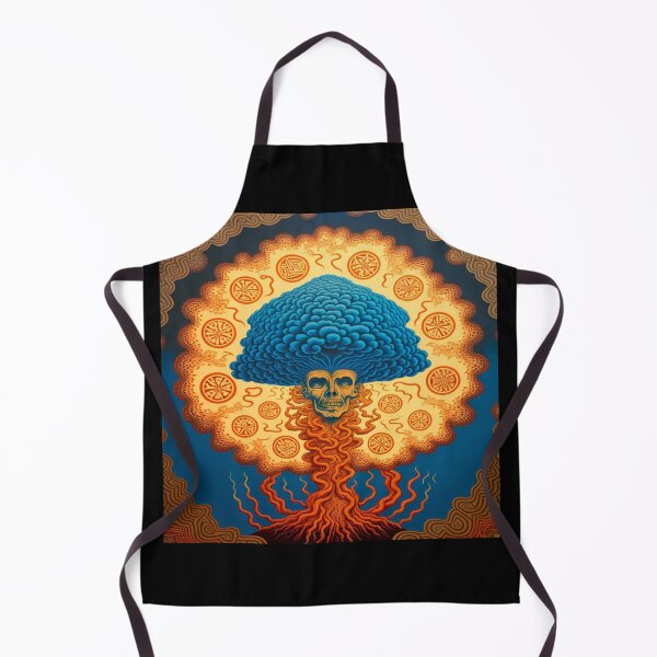 Item preview, Mind blown psychedelic skull tattoo art #3 designed and sold by Christolamber.