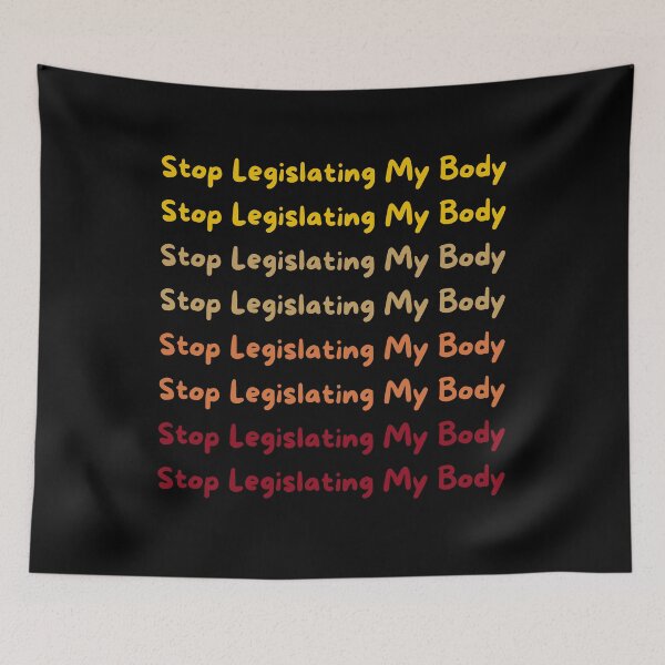 Item preview, Stop Legislating My Body - Again and Again Beige designed and sold by Evolved-LovinIt.