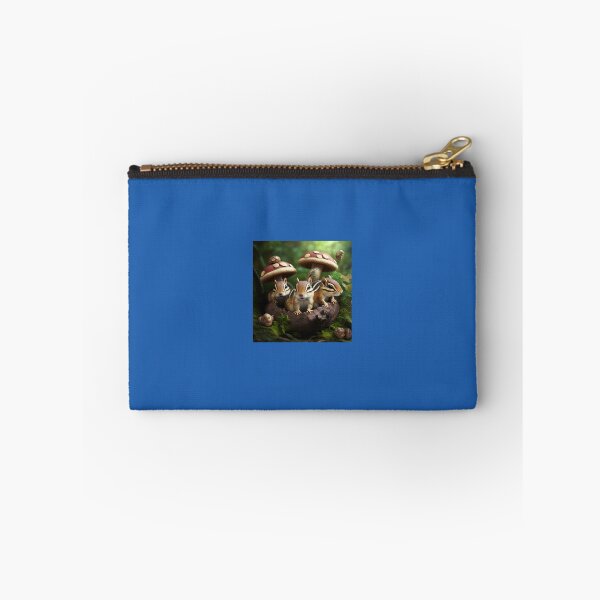 Item preview, Chipmunks and Mushrooms in Enchanted Forest designed and sold by Bleknervin.