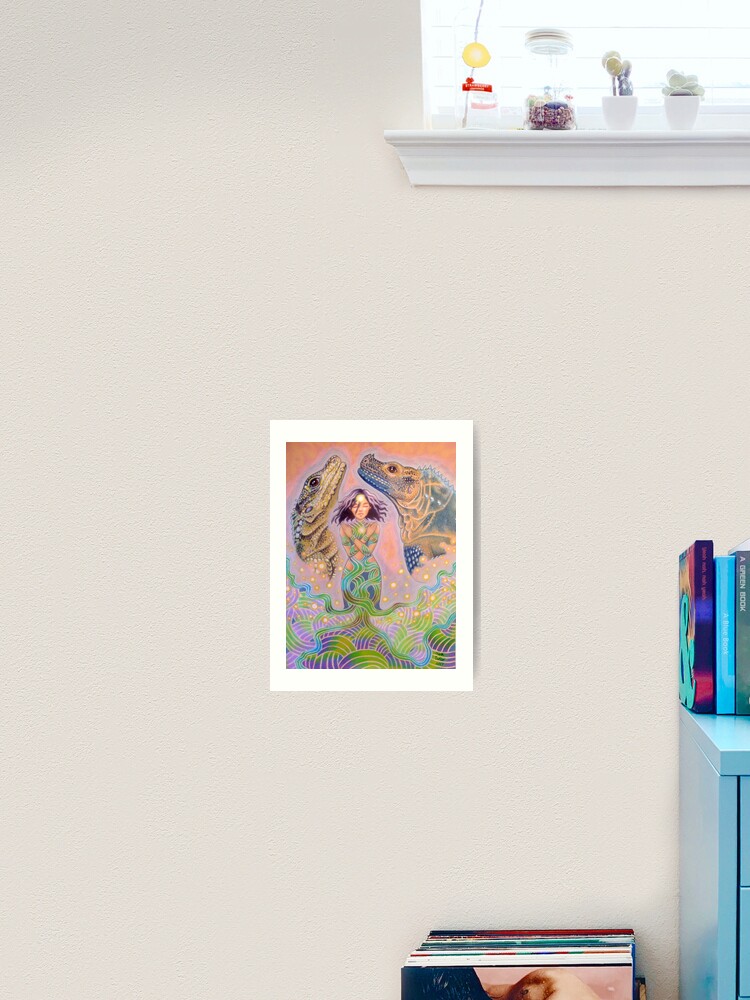 Thumbnail 1 of 3, Art Print, The Summoner designed and sold by AngelaDeRiso.