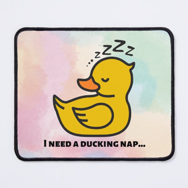 Item preview, napping duck designed and sold by ImperialRose.
