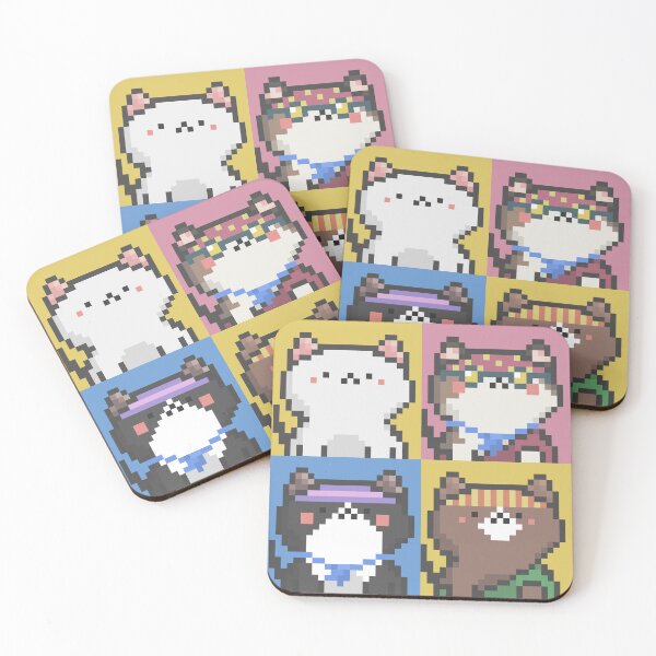 Item preview, Pixel Cat Tile 14 designed and sold by sosorimaru.