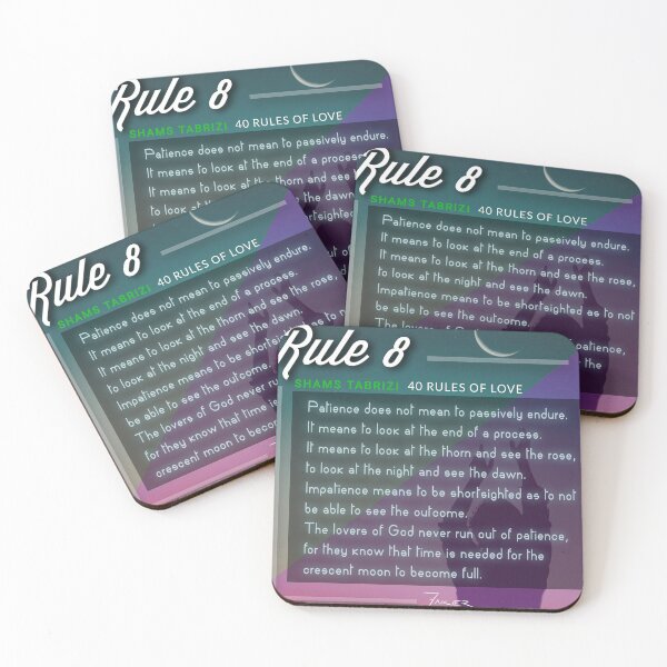 Item preview, 40 RULES OF LOVE - 8 designed and sold by Fitra  Arts.