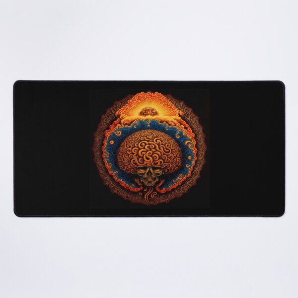 Item preview, Mind blown psychedelic skull tattoo art #2 designed and sold by Christolamber.