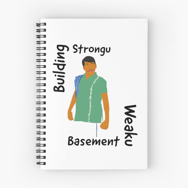 Item preview, Building Strong, basement weak, funny art designed and sold by Uduppu Kadai.