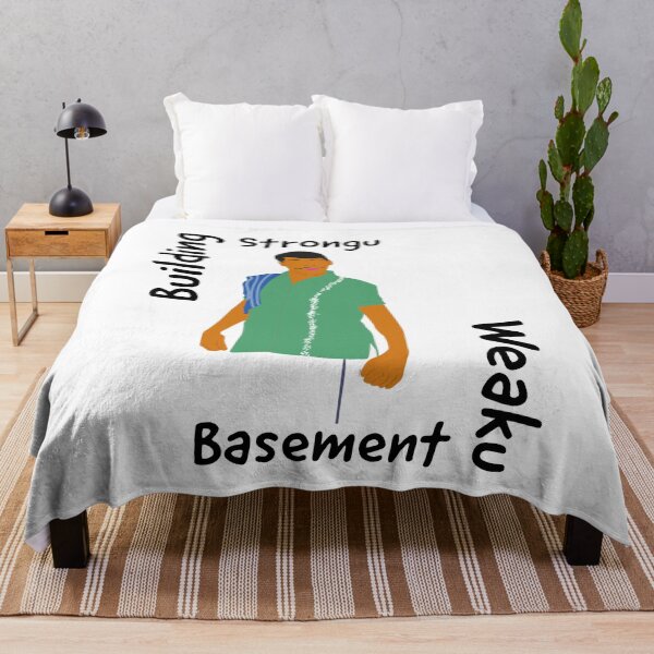 Item preview, Building Strong, basement weak, funny art designed and sold by Uduppu Kadai.
