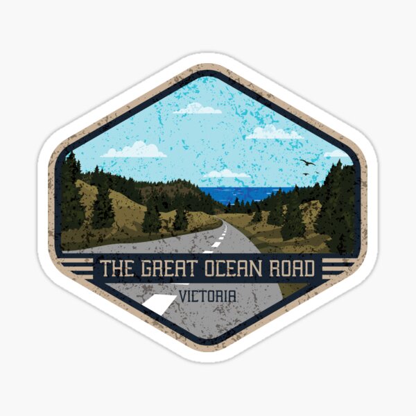 "The Great Ocean Road in Australia" Sticker for Sale by Naturato