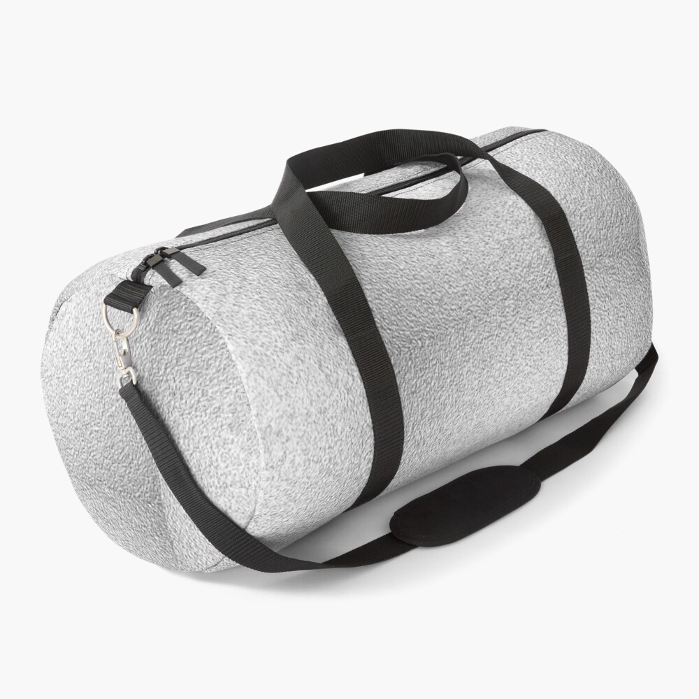 Metallic silver foil | Duffle Bag