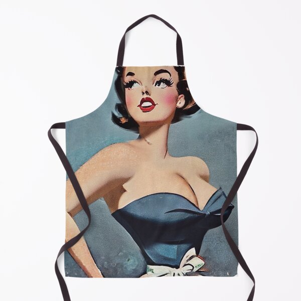 Item preview, Blue Sixties Pinup Girl designed and sold by cutestpinups.