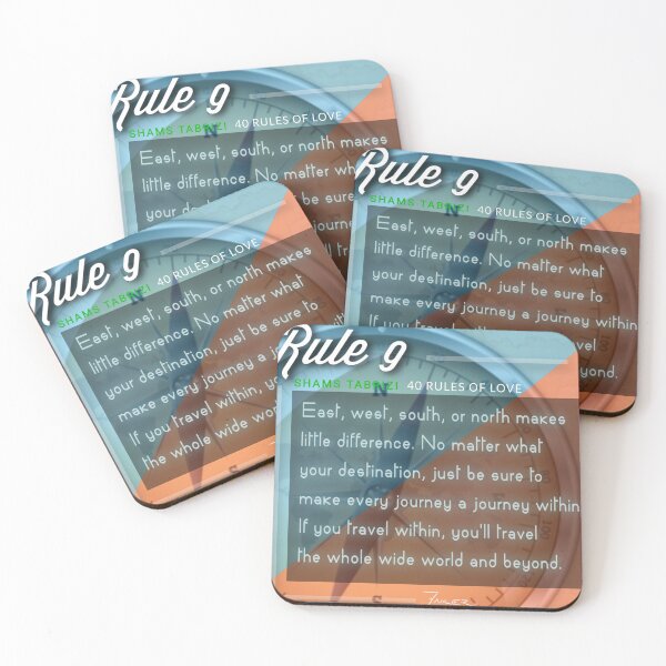 Item preview, 40 RULES OF LOVE - 9 designed and sold by Fitra  Arts.