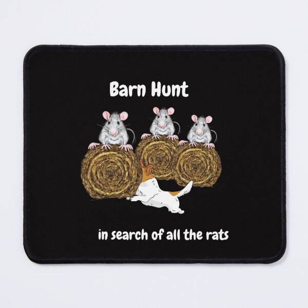 Item preview, Funny Barn Hunt - in search of all the rats with a Jack Russell Terrier designed and sold by Just4doglovers.
