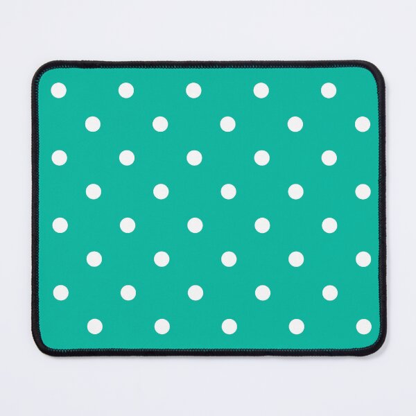 Item preview, Aqua Green and White Polka dots designed and sold by POLKAIWERX.