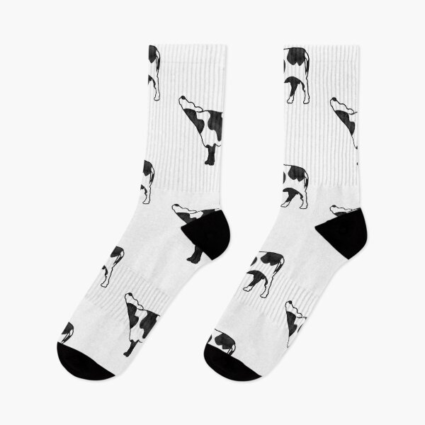Item preview, Black and white Dairy cow sticker designed and sold by FarmsteadAcers.