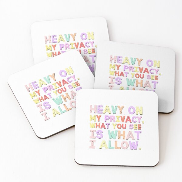 Item preview, Heavy On My Privacy Introvert Saying designed and sold by Emotionville.