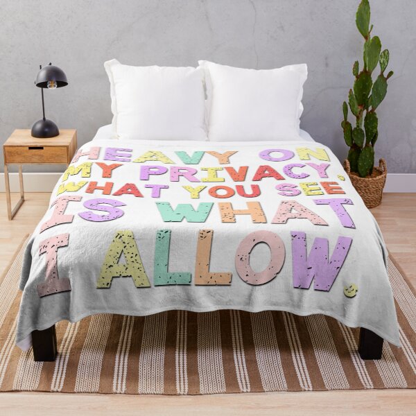 Item preview, Heavy On My Privacy Introvert Saying designed and sold by Emotionville.