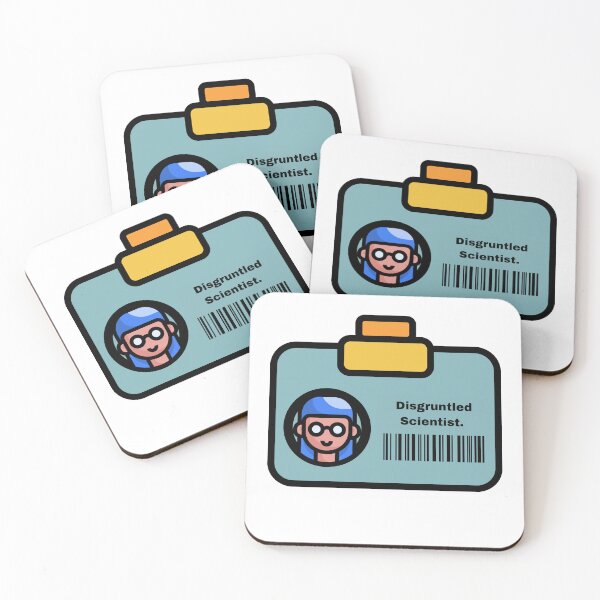 Item preview, Disgruntled scientist designed and sold by BelleZeare.
