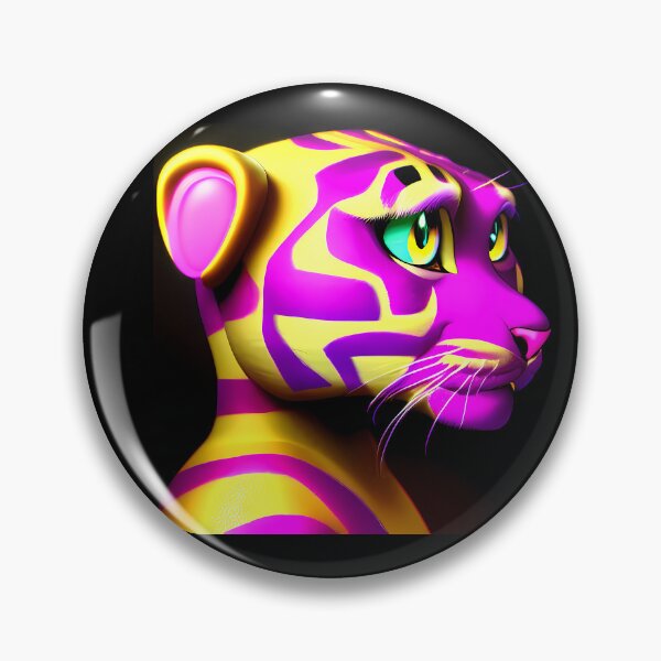 Item preview, Cool cheetah with vivid colors designed and sold by Mellow-mellow.