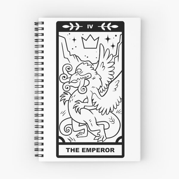 Item preview, Snallygaster x The Emperor - Black Lines designed and sold by CryptidCoven.