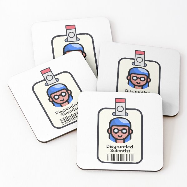 Item preview, Disgruntled scientist designed and sold by BelleZeare.