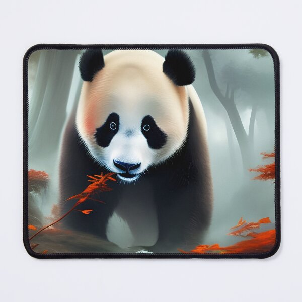 Item preview, Panda walking through Autumn Forest designed and sold by MIGSZ.