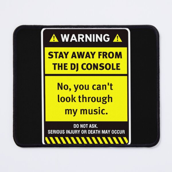 Item preview, Stay Away form The DJ Booth designed and sold by ChristinasMess.