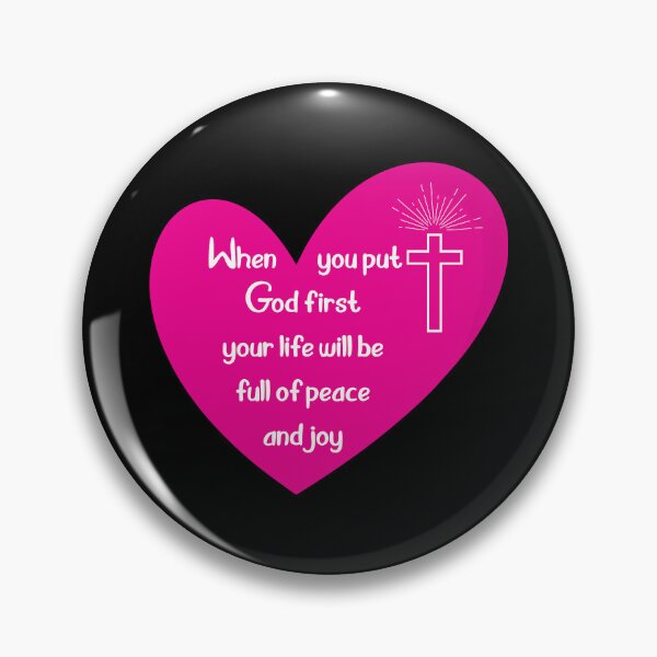 Item preview, T shirt and sticker - When you put God first designed and sold by Billium Halder.