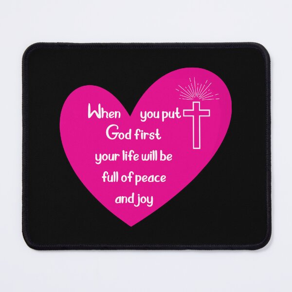Item preview, T shirt and sticker - When you put God first designed and sold by Billium Halder.
