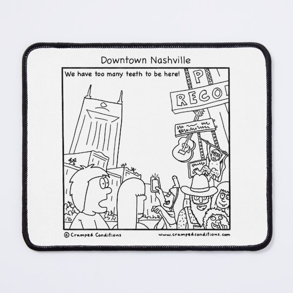 Item preview, Downtown Nashville designed and sold by Cramped Conditions.