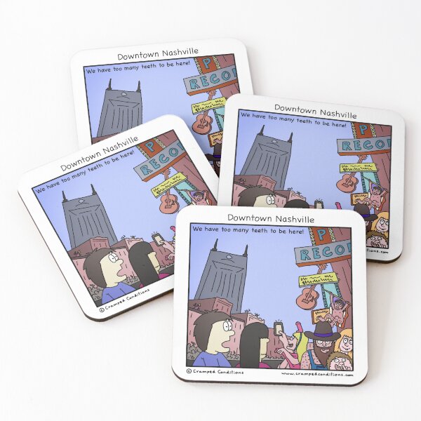 Item preview, Downtown Nashville designed and sold by Cramped Conditions.