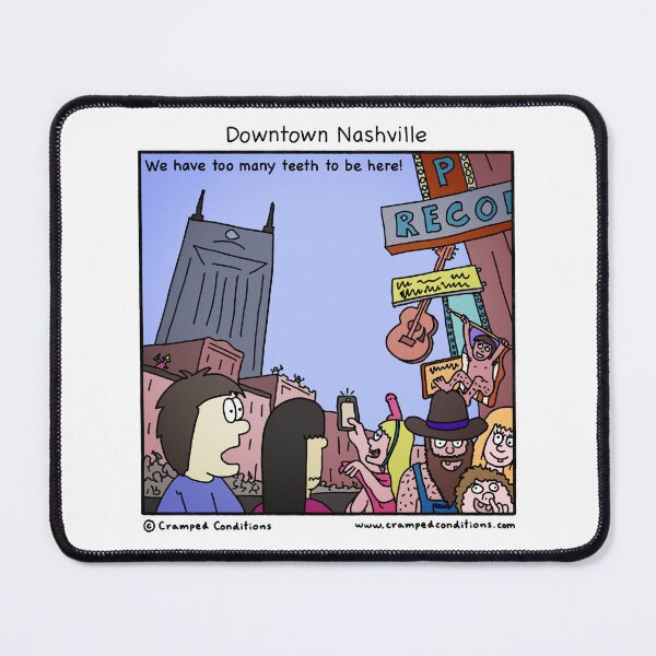 Item preview, Downtown Nashville designed and sold by Cramped Conditions.