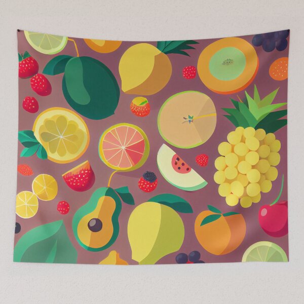 Item preview, Friuts Retro Pattern of the 2000s - Y2K Nostalgia, Back to the 90s designed and sold by HiArtify ❤️.