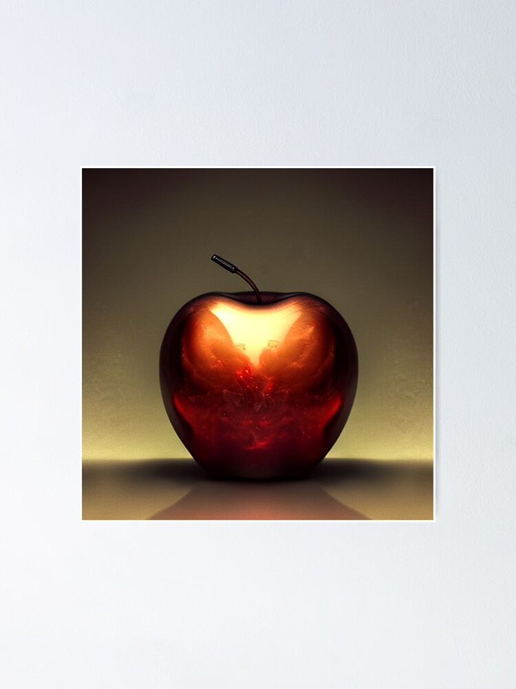 Red Apple - Mounted Poster