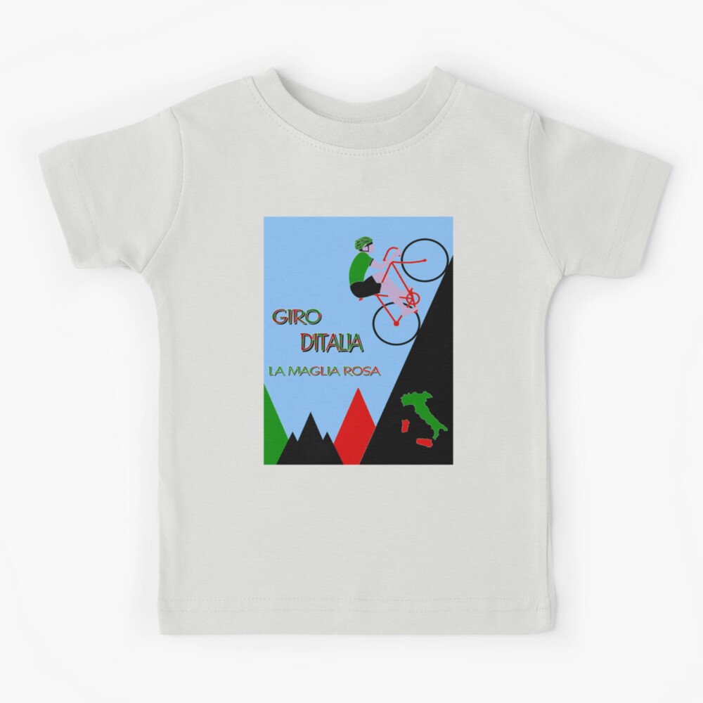 GIRO D ITALIA BICYCLE_ Racing Advertising Print " Kids T-Shirt for by BigYellowTEESh |