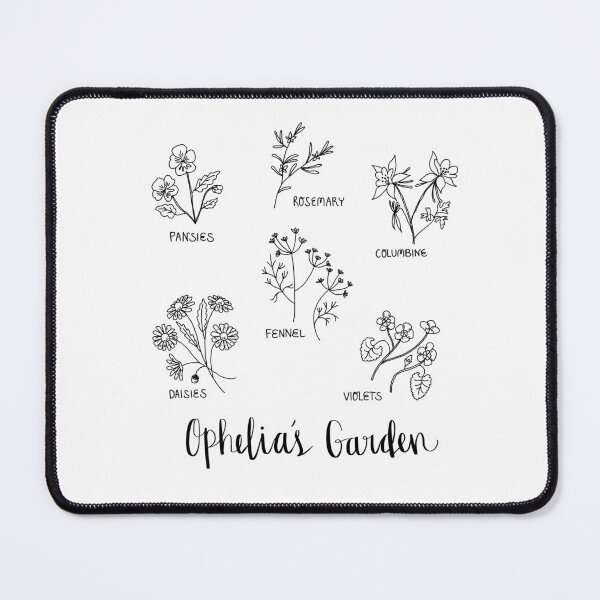 Item preview, Ophelia’s Garden - Hamlet designed and sold by luciddreame.