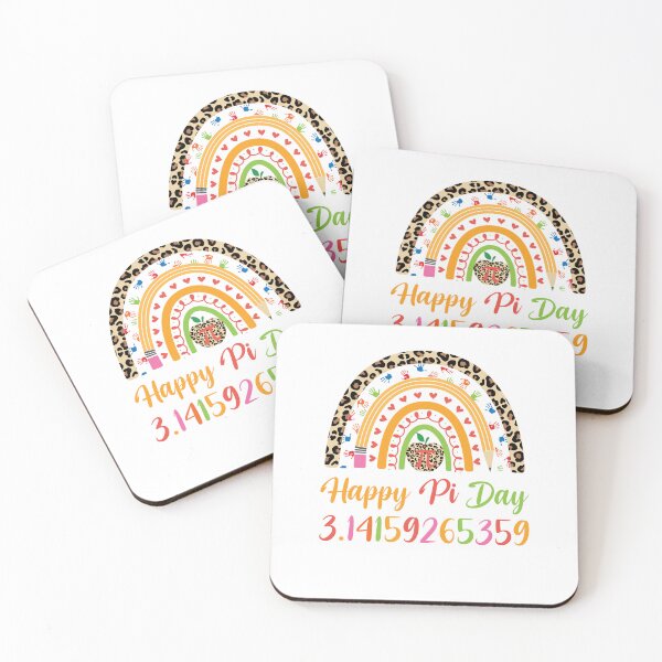Item preview, Leopard Rainbow Happy Pi Day Geek Math Lover Boys Girls Kids designed and sold by rifatart.