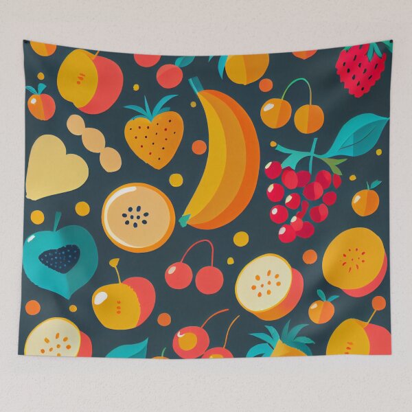 Item preview, Friuts Retro Pattern of the 2000s - Y2K Nostalgia, Back to the 90s designed and sold by HiArtify ❤️.
